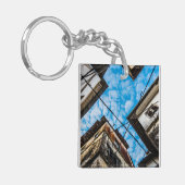 ザンジバルのストーンタウン上空 キーホルダー (正面左)