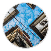 ザンジバルのストーンタウン上空 セラミックノブ (正面)