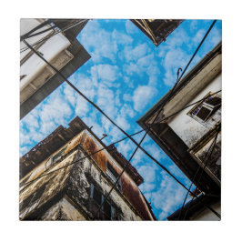 ザンジバルのストーンタウン上空 タイル