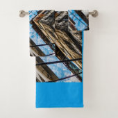 ザンジバルのストーンタウン上空 バスタオルセット (インサイチュ)