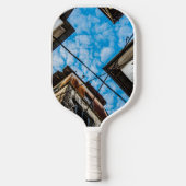 ザンジバルのストーンタウン上空 ピックルボールラケット (正面)