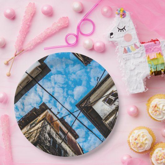 ザンジバルのストーンタウン上空 ペーパープレート (パーティー)