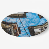 ザンジバルのストーンタウン上空 ペーパープレート (アングル)