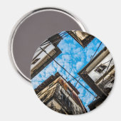 ザンジバルのストーンタウン上空 マグネット (正面/裏面)