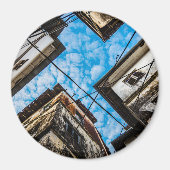 ザンジバルのストーンタウン上空 マグネット (正面)