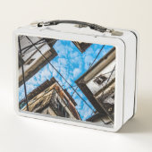 ザンジバルのストーンタウン上空 メタルランチボックス (裏面)