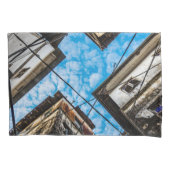 ザンジバルのストーンタウン上空 枕カバー (正面)