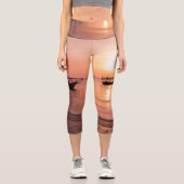 ザンジバルの夕日 カプリレギンス (正面)