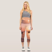 ザンジバルの夕日 カプリレギンス (正面)