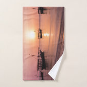 ザンジバルの夕日 バスタオルセット (ハンドタオル)