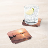 ザンジバルの夕日 ペーパーコースター (インサイチュ)