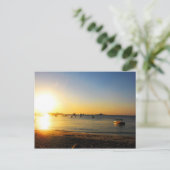 ザンジバルの夕日 ポストカード (スタンド正面)