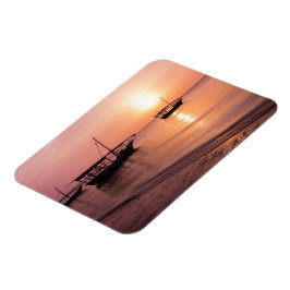 ザンジバルの夕日 マグネット