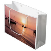 ザンジバルの夕日 ラージペーパーバッグ (正面アングル)