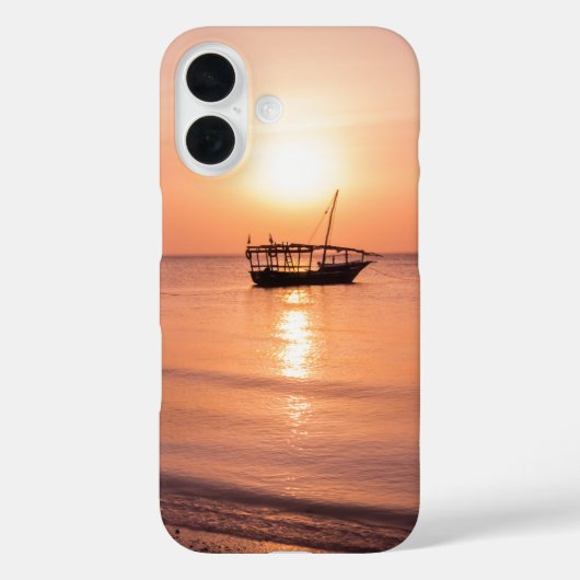 ザンジバルの夕日 Case-Mate iPhoneケース (裏面)