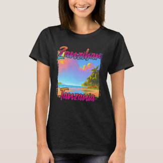 ザンジバルの夕日 Tシャツ