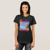 ザンジバルの夕日 Tシャツ (正面フル)