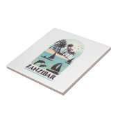 ザンジバルアフリカヴィンテージ タイル (側面)