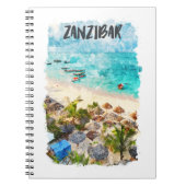 ザンジバルタンサニアヴィンテージトラベル ノートブック (正面)