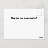 ザンジバルタンサニアヴィンテージトラベル ポストカード (裏面)