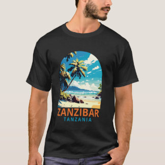 ザンジバル旅行アドベンチャー旅行ザンジバルを探索 Tシャツ