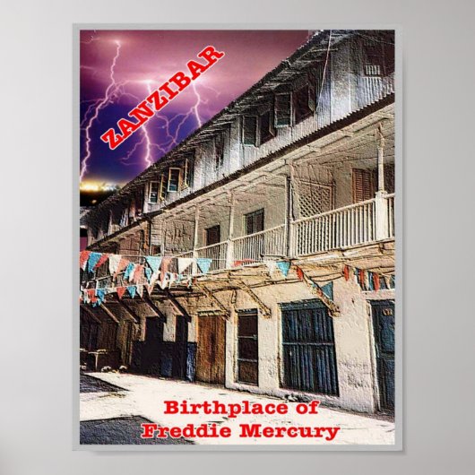 ザンジバル語 – タンザニア –  ポスター (正面)