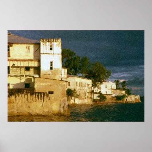 ザンジバル雨雲 ポスター (正面)