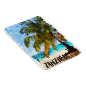 ザンジバル・アフリカ熱帯ビーチ旅行写真 マグネット (右側)