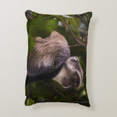 ザンジバル・ブルー・モンキー アクセントクッション (裏面(縦))