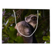 ザンジバル・ブルー・モンキー ラージペーパーバッグ (裏面)