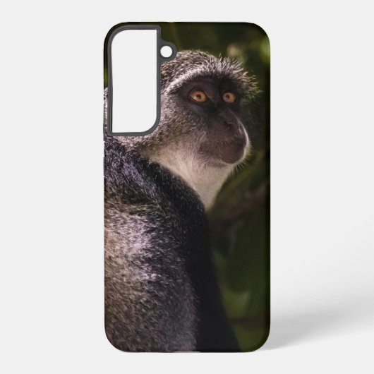 ザンジバル・ブルー・モンキー SAMSUNG GALAXYケース (裏面)