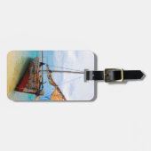 ザンジバ伝統的ル、タンザニア，ドー ラゲッジタグ (正面横)