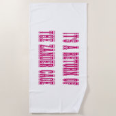 ザンダケージ ビーチタオル (正面)