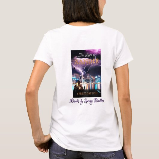 ザンダーの光Tシャツ Tシャツ (裏面)