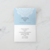 ザンテ結婚の目的地 招待状 (内部)