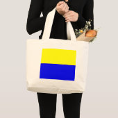 ザンドヴォート国旗 ラージトートバッグ (正面(商品))