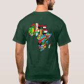 ザンビアのビートの象牙海岸-アフリカの2012人のチャンピオン Tシャツ (裏面)