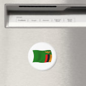 ザンビアの国旗マグネット マグネット (インサイチュ (食洗機))