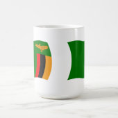 ザンビアの国旗マグ コーヒーマグカップ (中央)