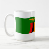 ザンビアの国旗マグ コーヒーマグカップ (左)
