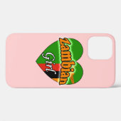 ザンビアの女の子 Case-Mate iPhoneケース (裏面 (横))