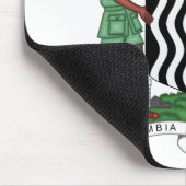 ザンビアの象徴 マウスパッド (コーナー)