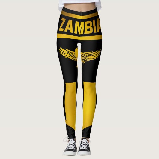 ザンビアの象徴 レギンス (正面)