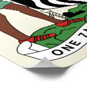 ザンビアコートオブアームズ詳細 ポスター (角)