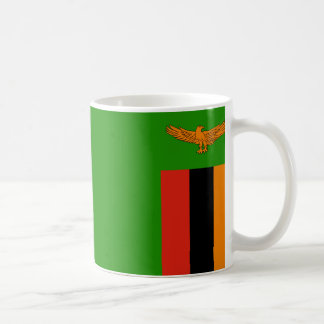 ザンビア国旗のセラミックコーヒーマグ コーヒーマグカップ