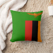 ザンビア国旗 クッション (ブランケット)