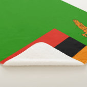 ザンビア国旗 シェルパブランケット (3/4)