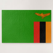ザンビア国旗 ジグソーパズル (横)