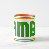 ザンビア愛国的なコーヒーとシピン マグカップ (中央)