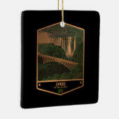 ザンビア セラミックオーナメント (右)